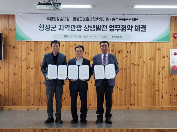 횡성군, 농산촌 자원활용 ‘웰니스 관광’ 네트워크 구축