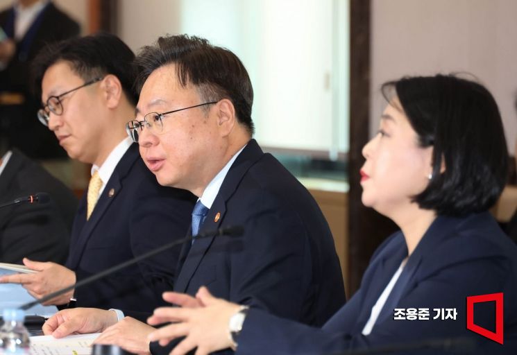 [포토] 국민연금 관련 발언하는 조규홍 장관
