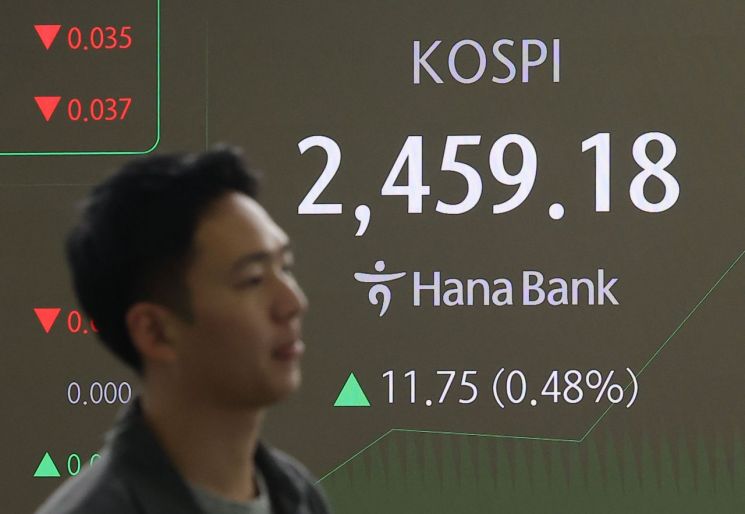 "너무 내렸나"…반등 성공한 코스피 2460선 '회복'