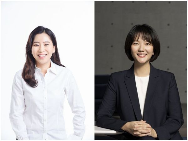 김슬아 컬리 대표(왼쪽)와 최수연 네이버 대표