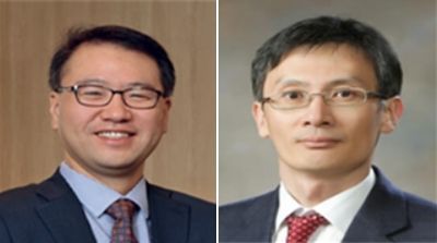 유병서 기획재정부 예산실장(왼쪽)과 박금철 기재부 세제실장. 기재부