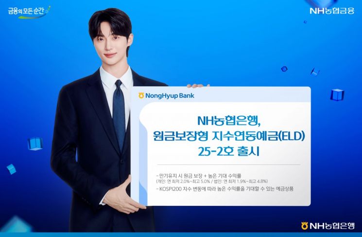 NH농협은행, 원금보장형 지수연동예금(ELD) 25-2호 출시