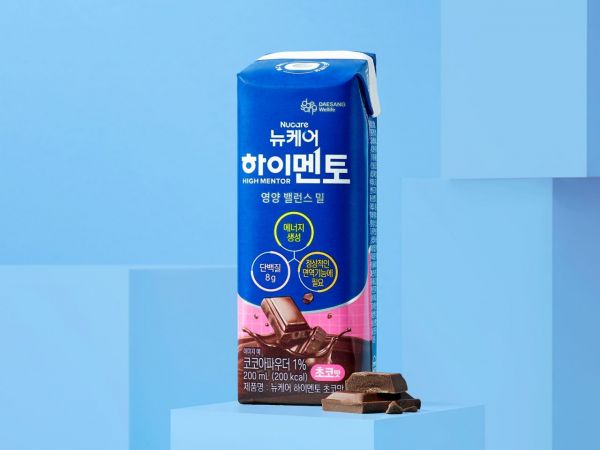 대상웰라이프 뉴케어 하이멘토 초코맛. 대상웰라이프