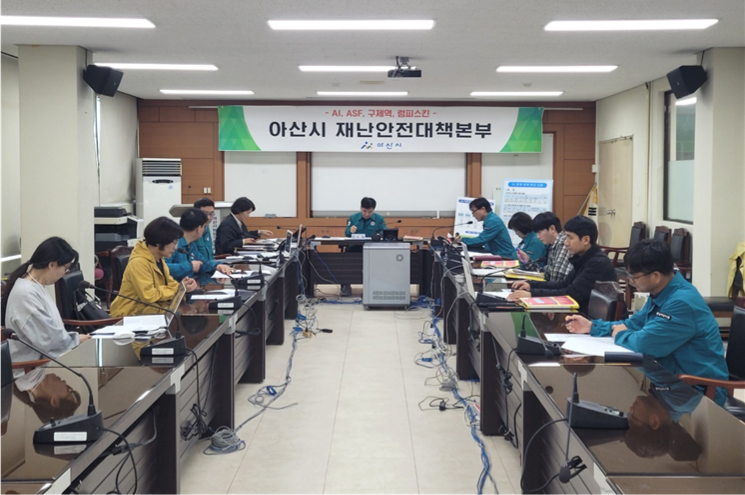 아산 음봉면 토종닭 농장서 고병원성 AI...2만7000마리 살처분