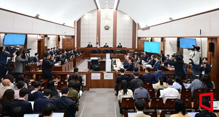 [포토] 윤 전 대통령 2차 공판 공개