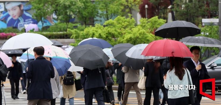 1일 전국 많은 비…오후부터 전국으로 확대