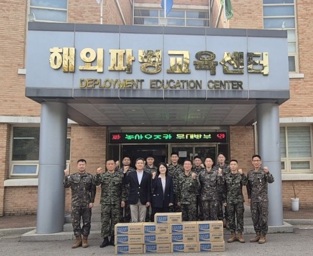 동아오츠카, 레바논평화유지단에 포카리스웨트 지원 