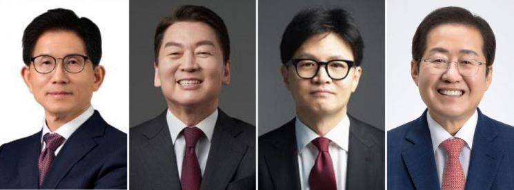 김문수·안철수·한동훈·홍준표, 국힘 2차 경선 진출