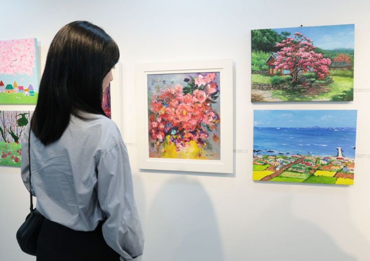 오승록 노원구청장, 제45회 장애인의 날 기념전 '그림 봄 길전' 개막식 참석