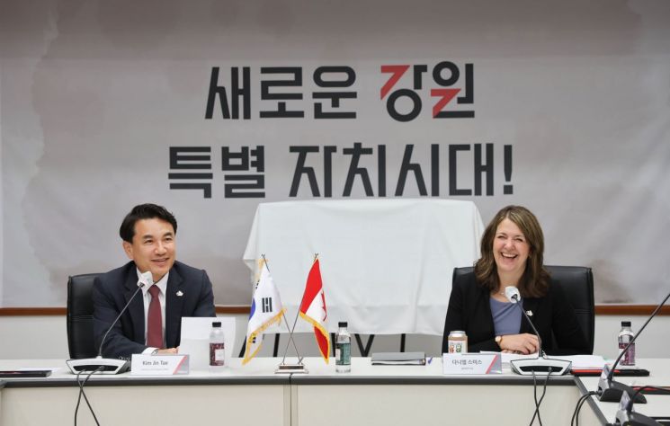 캐나다 알버타주 수상, ‘자매결연 50년’ 강원도 공식 방문