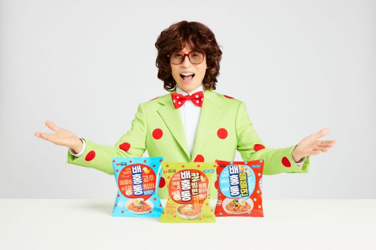 농심, '배홍동 3총사' 비빔면 시장 1위 사냥