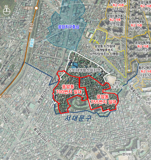응암동 700·755번지 일대, 3000가구 주거 단지 탈바꿈