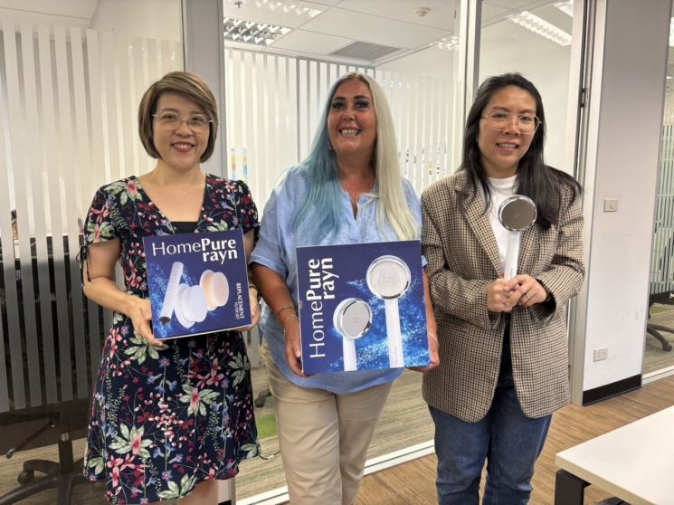 '건강한 물' 추구하는 큐넷 샤워헤드