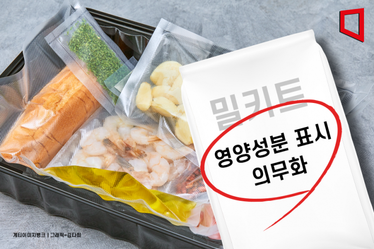 '나트륨 범벅' 오명 벗을까… 내년부터 밀키트 영양성분 표시 의무화