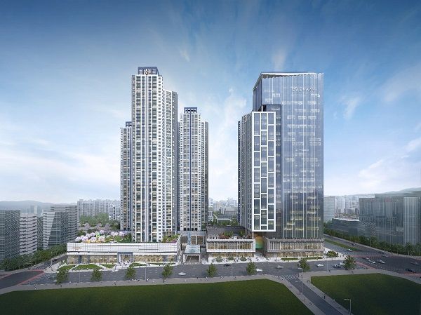GTX 동탄역 앞, 1만 배후수요… ‘동탄역 디에트르 더 플레이스 마당’