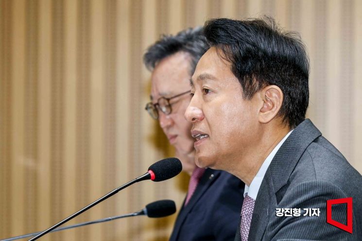 오세훈 서울시장. 강진형 기자
