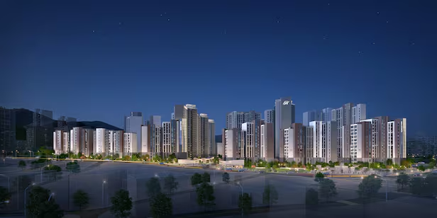 힐스테이트 메디알레 투시도. 현대건설 제공.