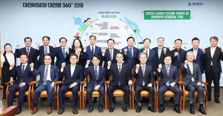 대전시가 25일 '지역혁신중심 대학지원체계(RIES) 사업 수행 13대 대학을 선정했다. / 대전시