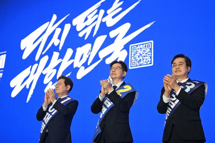 민주, 수도권·강원·제주 경선 개표 돌입…잠시 후 결과 공개