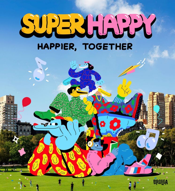 롯데백화점 2025 슈퍼해피(SUPER HAPPY) 테마.