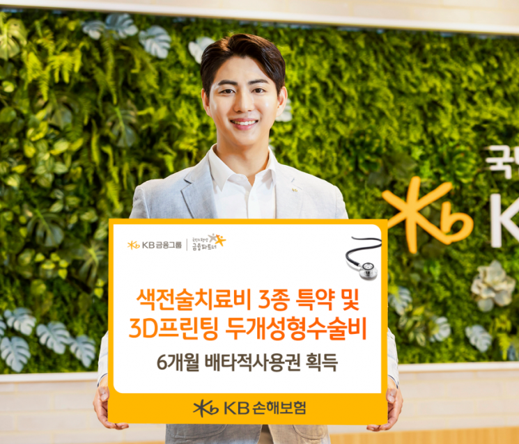 KB손해보험, 4종 신설 특약 '배타적사용권' 획득