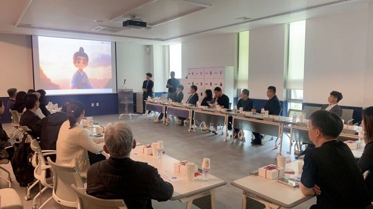 '월출산 설화' AI 애니메이션, 상하이문화상회에 소개
