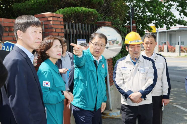 [동정] 장금용 창원특례시 권한대행, 효성중공업·LG전자 방문
