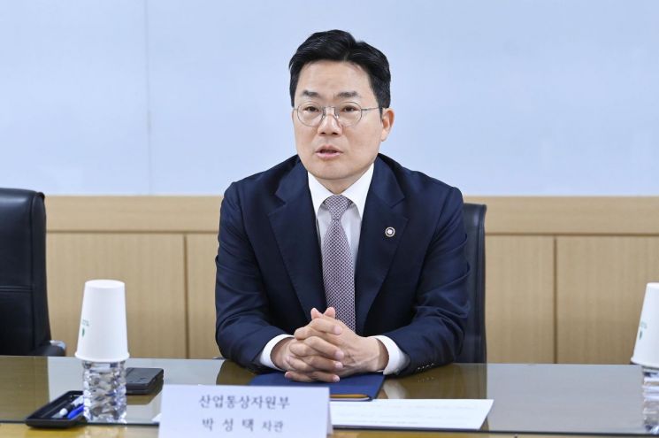 박성택 산업통상자원부 제1차관.(자료사진)