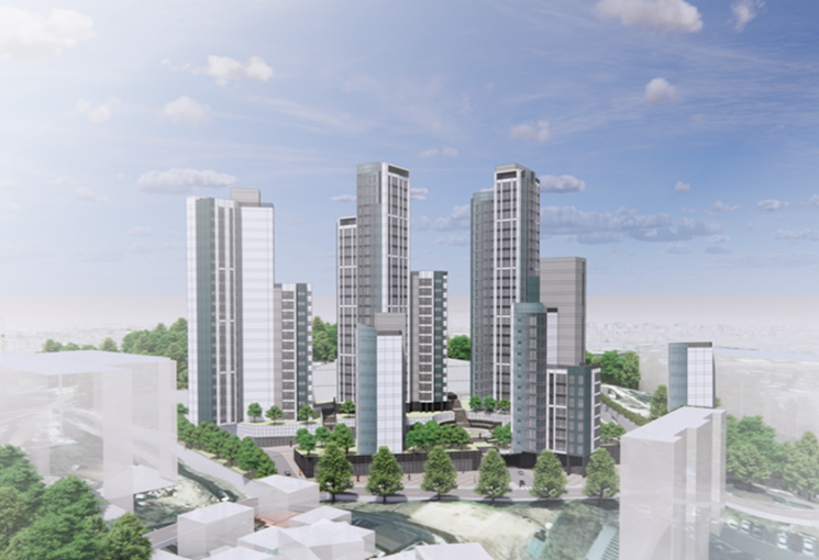 마장동 382번지 일대, 262가구 지형순응형 주거단지로 재탄생