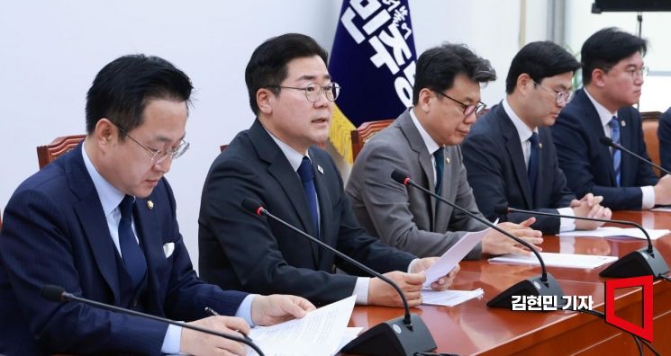 [포토] 발언하는 박찬대 직무대행