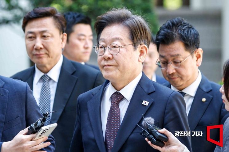 이재명 더불어민주당 대선 후보. 강진형 기자