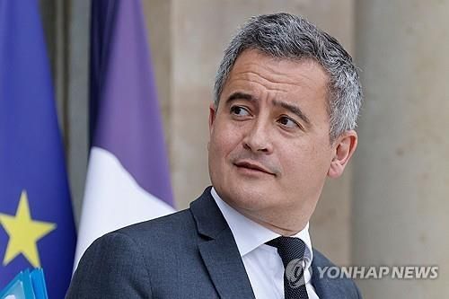 제랄드 다르마냉 프랑스 법무 장관. 연합뉴스