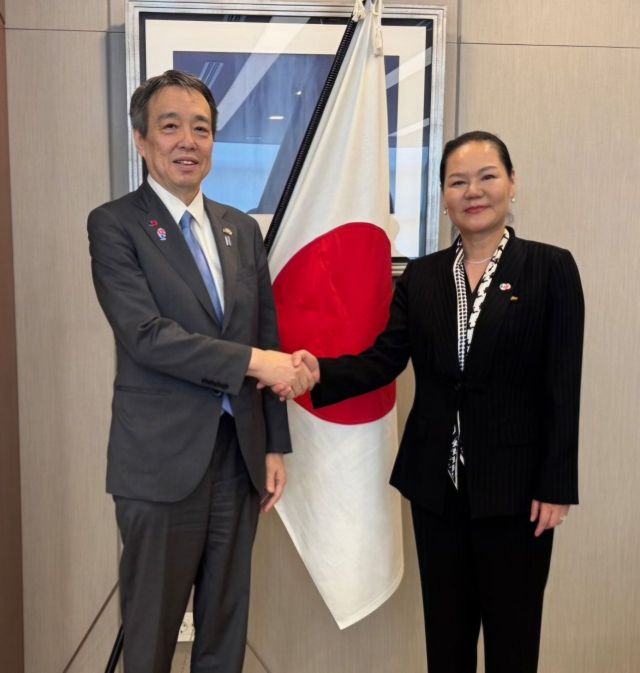 윤영미 한국수입협회장, 주한 콜롬비아·일본 대사 만나 협력 논의