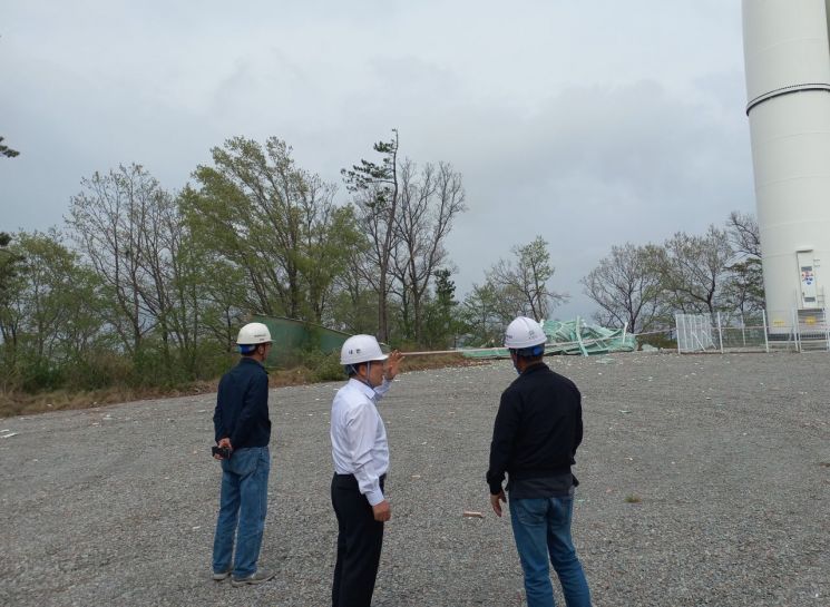 전남도-시군, 육·해상풍력 발전단지 안전점검