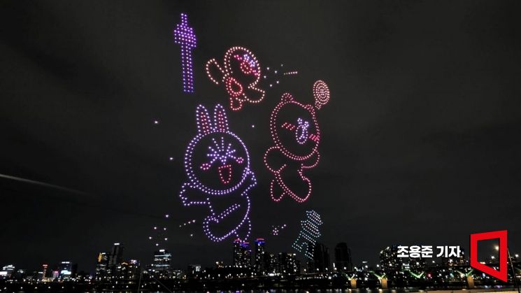 [포토] 어린이날에 펼쳐진 한강 드론쇼