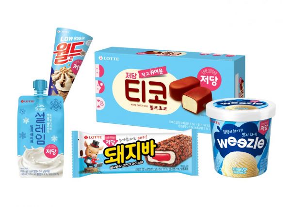 "돼지바도 저당으로"…롯데웰푸드, 저당 신제품 3종 출시