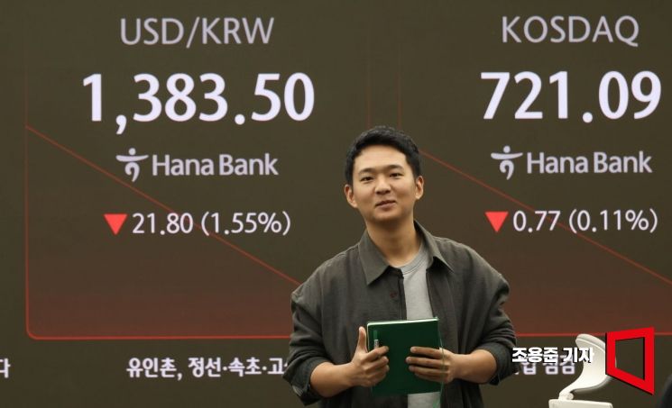 [포토] 원/달러 환율 하락, 코스피 상승 출발