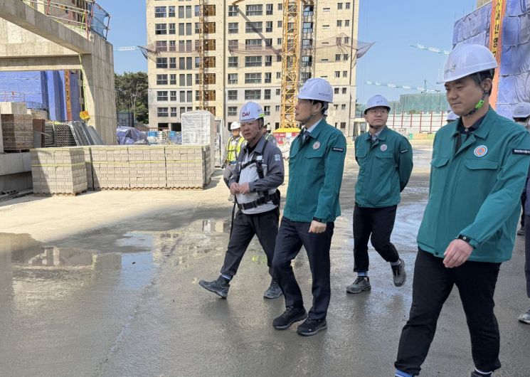 부산도시공사, 기관장 참여 집중안전점검 실시