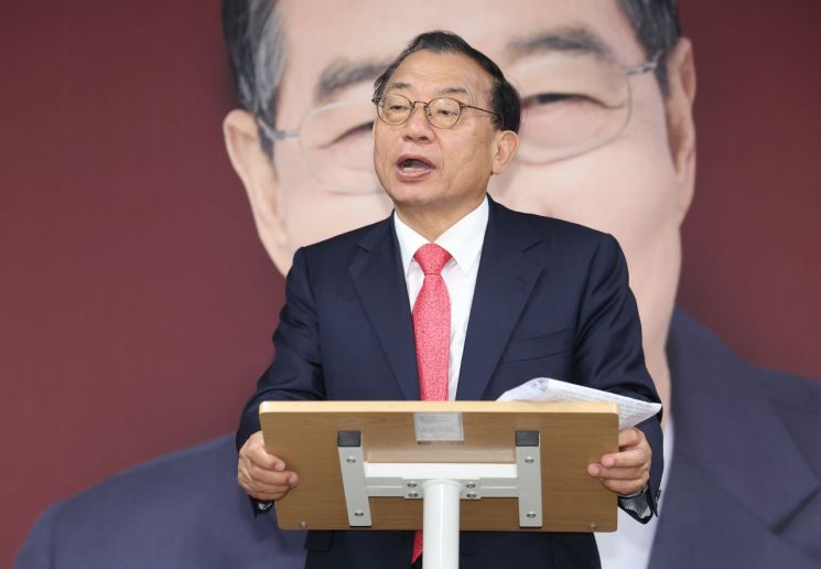 한덕수 "김문수와 단일화 실패하면 대선 본후보 등록 안 할 것"