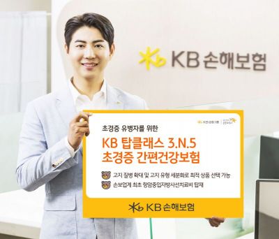 KB손보, 초경증 유병자 '간편건강보험' 출시