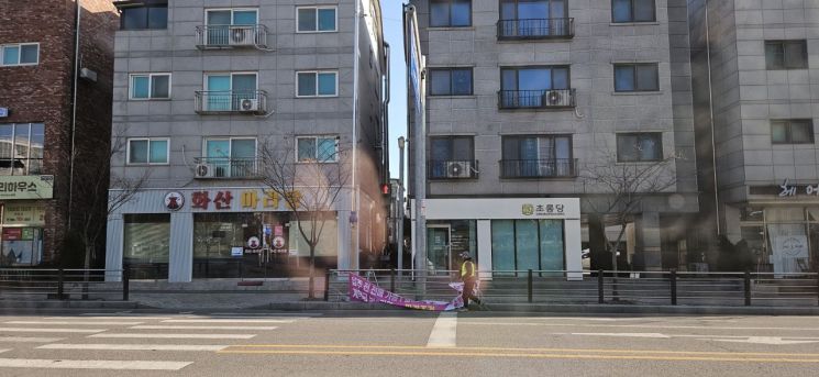 평택시 "불법 현수막·광고물 집중 단속 실시"