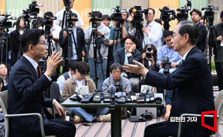 [포토] 金·韓 2차 단일화 담판 1시간만에 종료…접점 못 찾아