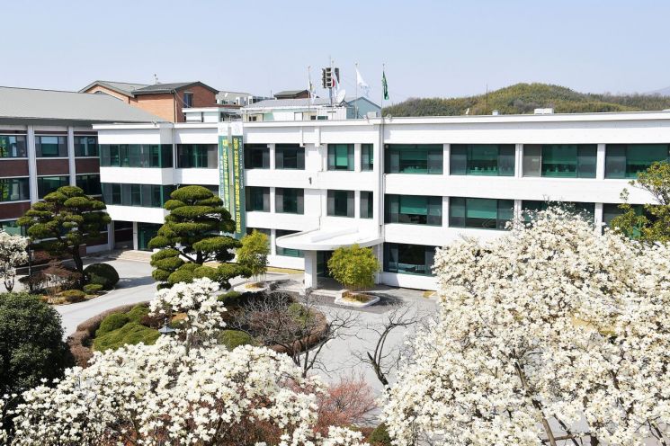 담양군 청사 전경.