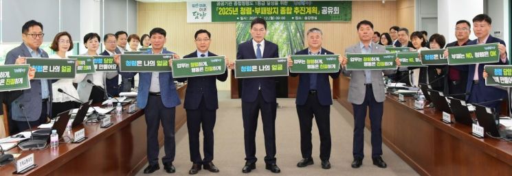 담양군, 청렴·부패방지 종합계획 공유회