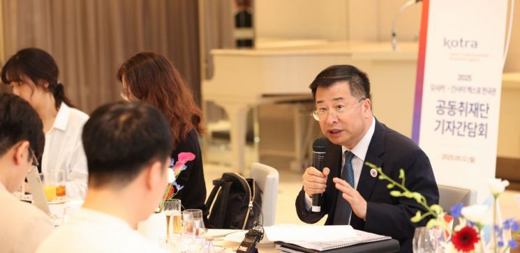 강경성 코트라 사장 "엑스포 참가, 국가 브랜드 가치 높여…관세 변수에도 도움"