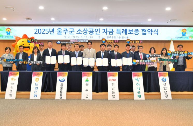 울산 울주군, 600억원 규모 ‘소상공인 특례보증’ 시행… 울산 최초 민관협력 금융지원