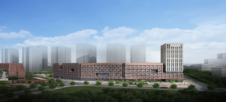 연세대 국제캠퍼스 YSP 기숙사 조감도. HS화성 제공