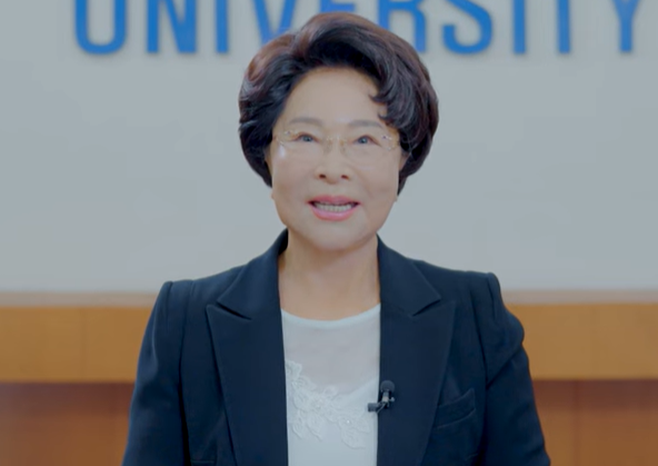 이길여 가천대학교 총장. 가천대학교 공식 유튜브 채널