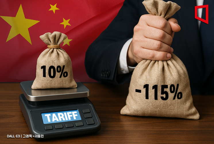 中, 대미 관세 125→10% 인하…"非관세 반격도 곧 취소"