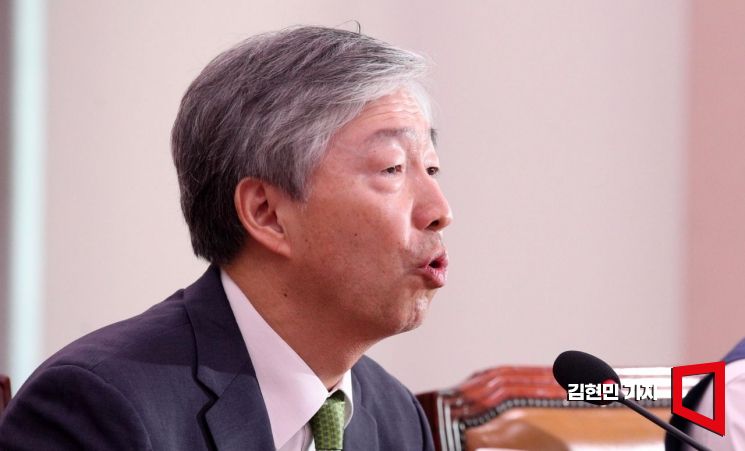 [포토] 청문회 증인 출석한 서석호 변호사